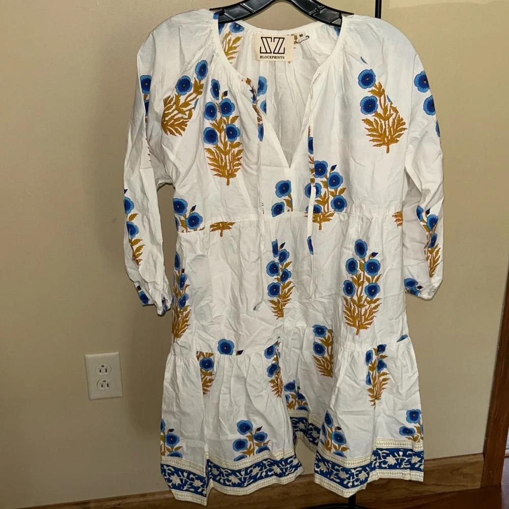 Cornflower Blue Poppy Print Joci Dress
SZ BLOCKPRINTS - Picture 7 of 11